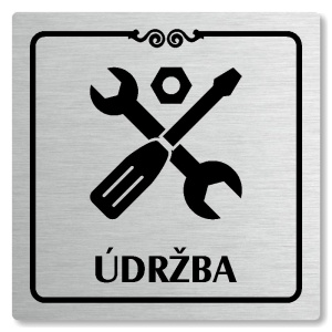 Údržba, 100x100mm, stříbrná, Texas